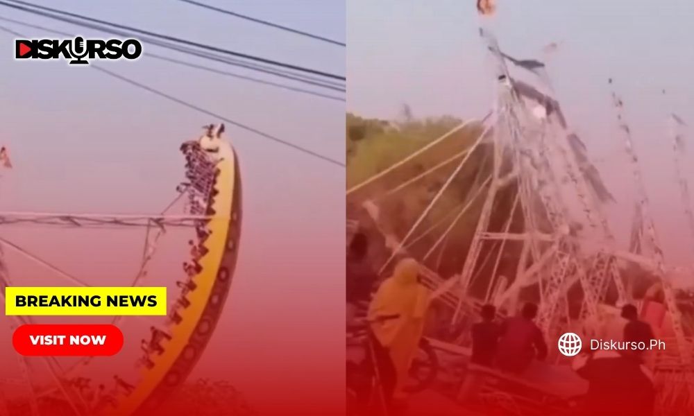 Swing Ride Collapse Fun turns into fear as giant swing collapses in India — Are safety ...