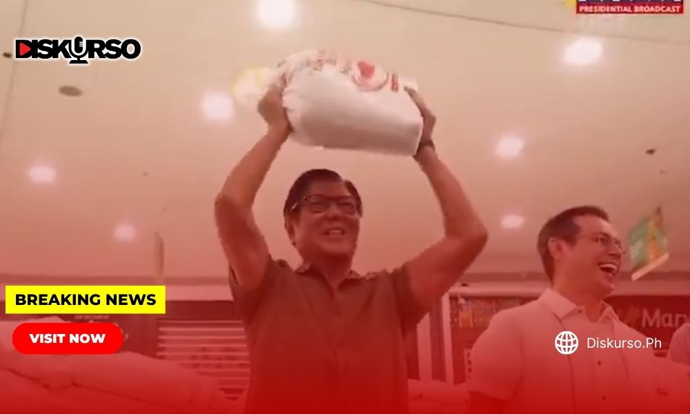 President Marcos lifts 10-kilo rice sack — Proof of strength or staged ...