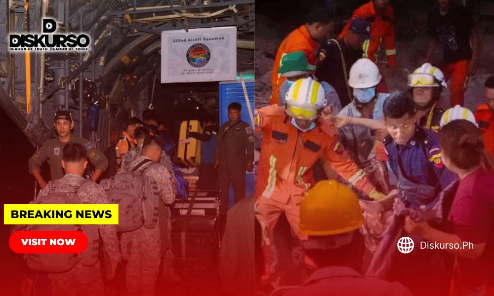 Manila Rescue PH nagpadala ng rescue team sa Myanmar matapos ang lindol | Diskurso PH