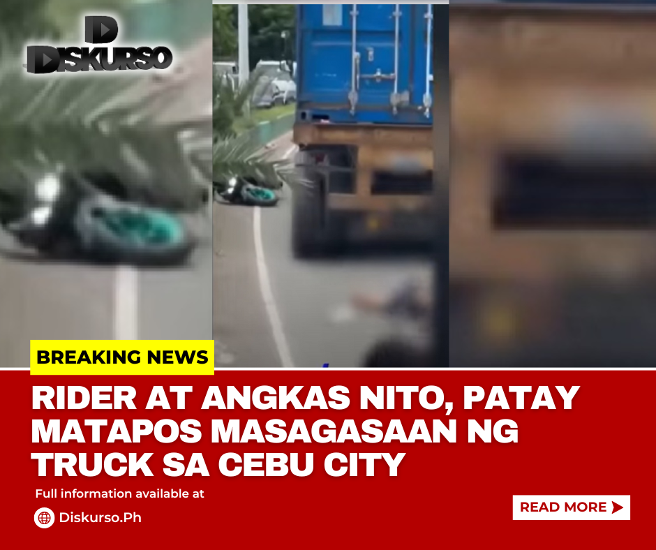 Rider at angkas nito, patay matapos masagasaan ng truck sa Cebu City ...