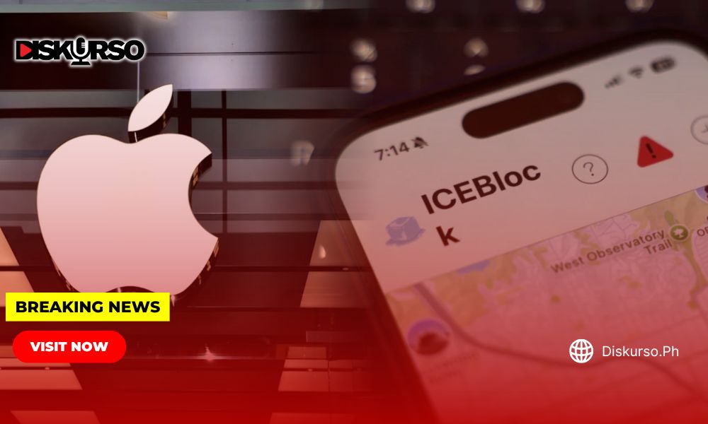 Apple at Google, inalis ang mga ICE-tracking apps matapos ang utos mula ...