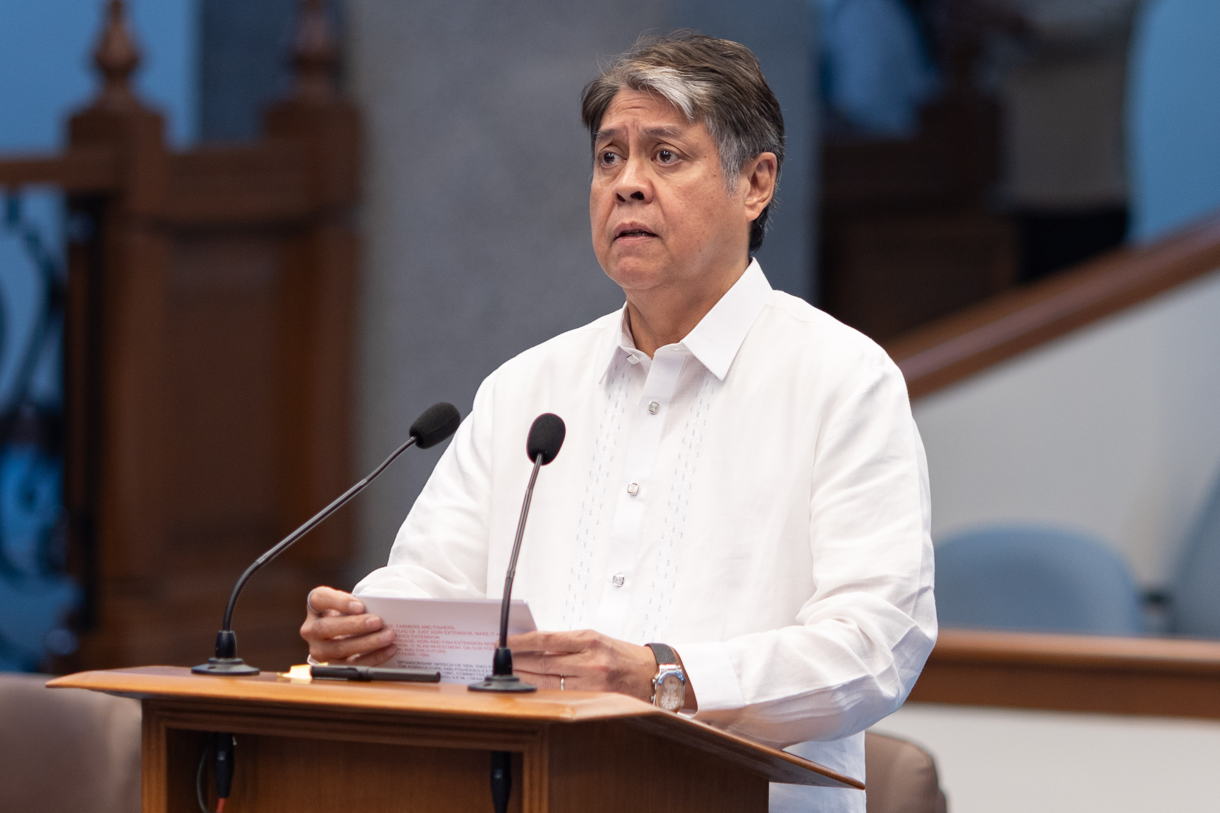 Kiko bats for passage of twin measures- agri coops, agri extension services to safeguard food security