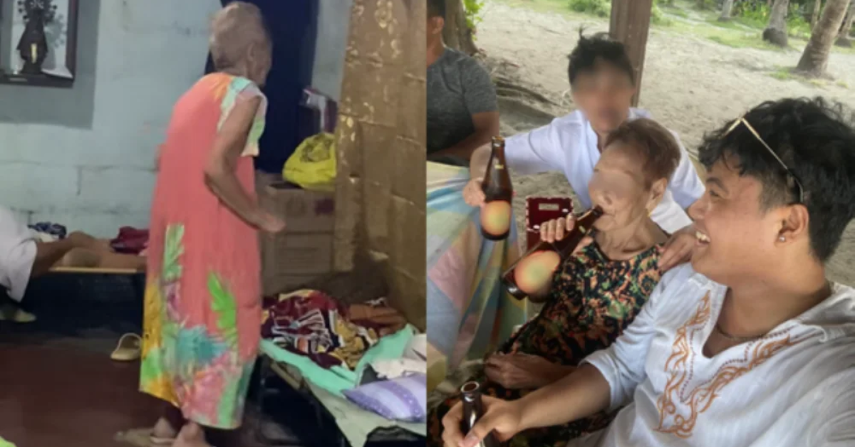 100-year-old Filipina lola goes viral for her 'maintenance'