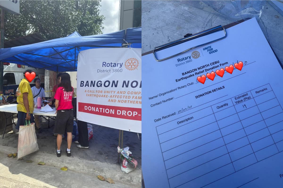 Matandang lalaki nagbigay ng ₱19 donasyon, naantig at pinaiyak ang mga boluntaryo sa Cebu
