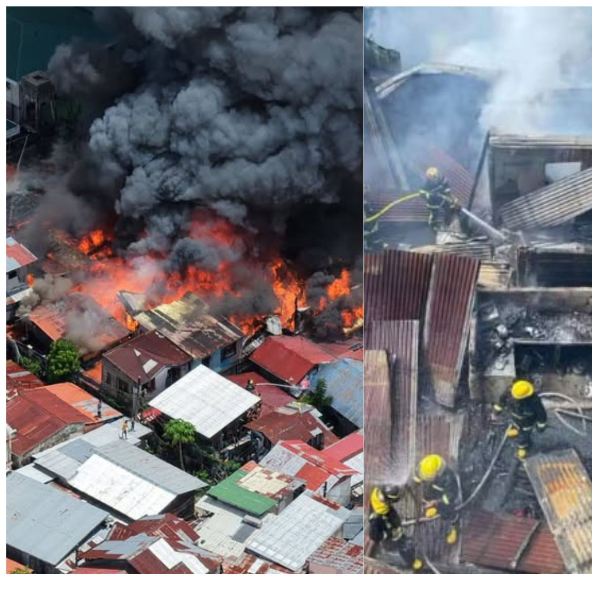 Dalawang magkahiwalay na sunog, sumiklab sa Lahug at Inayawan sa Cebu
