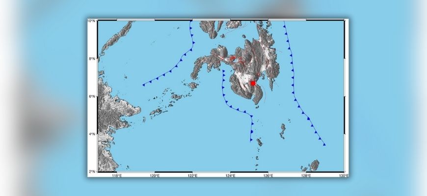 Lindol Na 5.4-Magnitude Yumanig Sa Matanao, Davao Del Sur