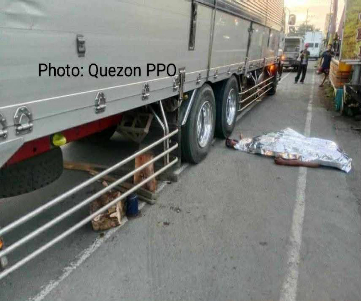 Driver, patay matapos maipit ang ulo habang nag-aayos ng truck sa Tiaong