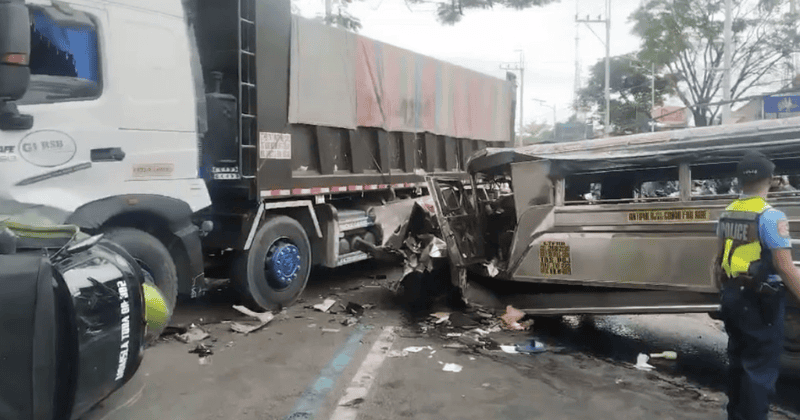 8 Sugatan sa Salpukan ng mga Sasakyan sa Antipolo City