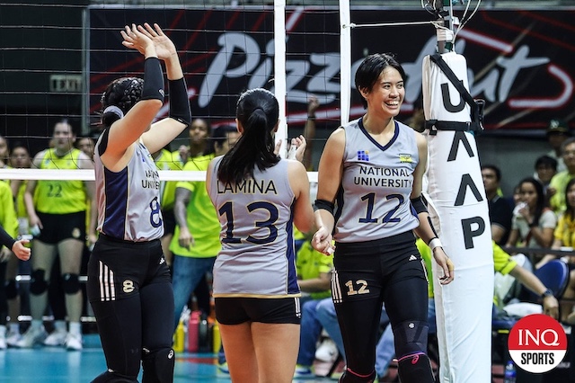 UAAP: Alyssa Solomon pinangunahan ang NU sa first-round sweep kontra UST