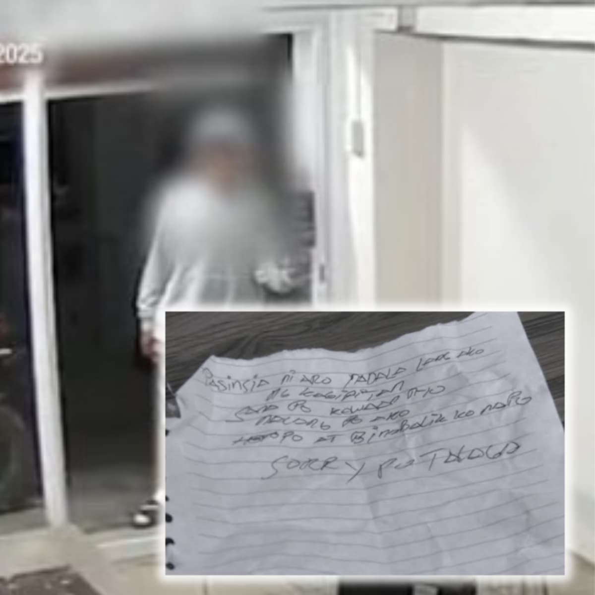 Magnanakaw sa Dagupan, nagbalik ng pitaka kasama ang liham ng paghingi ng tawad