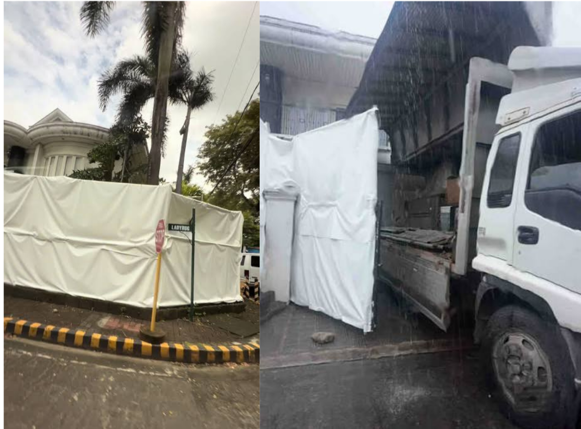 Bahay ni Rep. Zaldy Co sa Pasig, bakante na matapos maghakot ng gamit