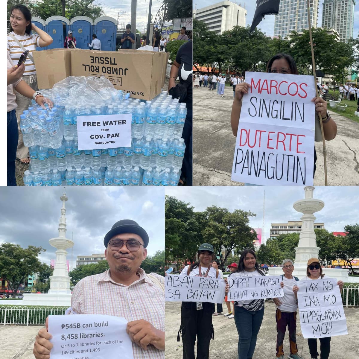 Fuente Osmeña, napuno ng mga raliyista laban sa katiwalianFuente Osmeña sa Cebu, napuno ng mga raliyista laban sa katiwalian