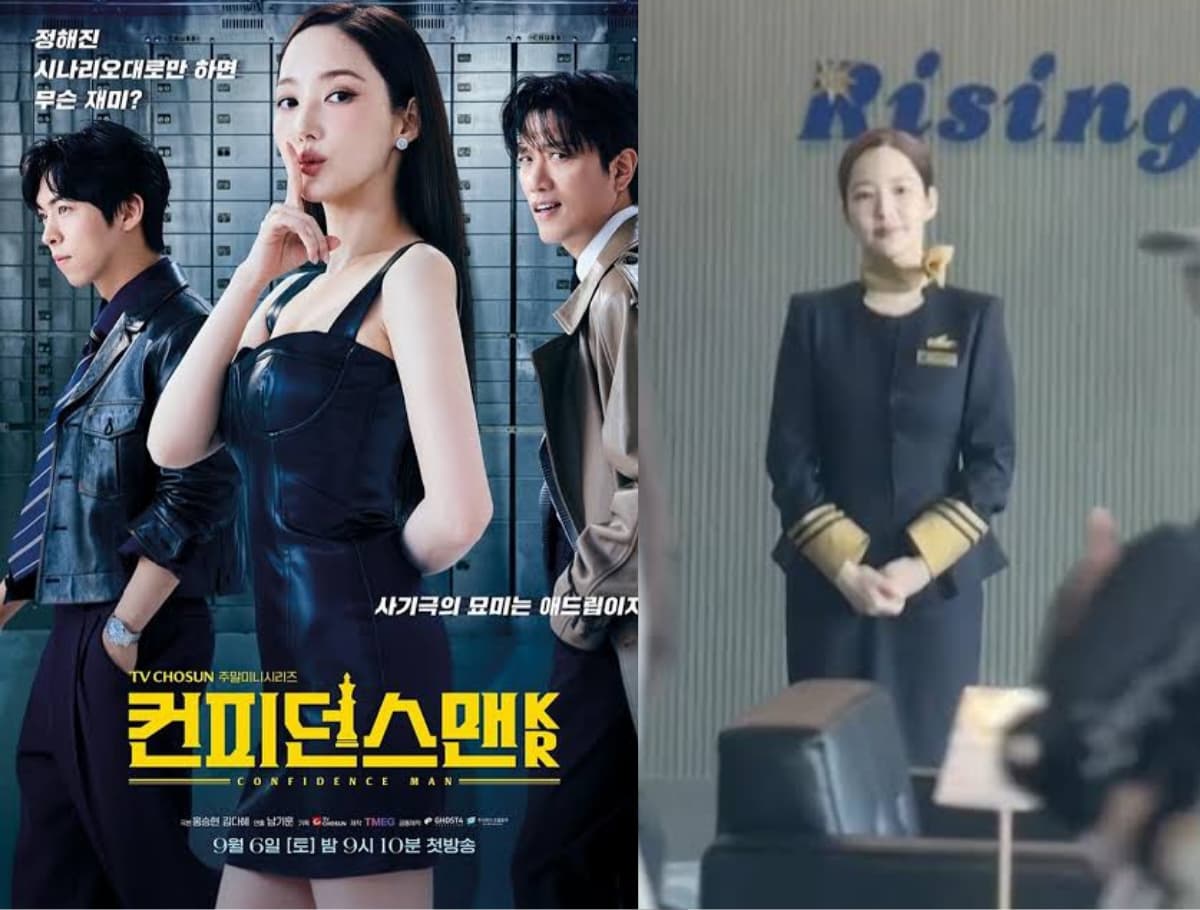 K-drama star Park Min-young spotted filming ‘Confidence Queen’ sa Clark Airport