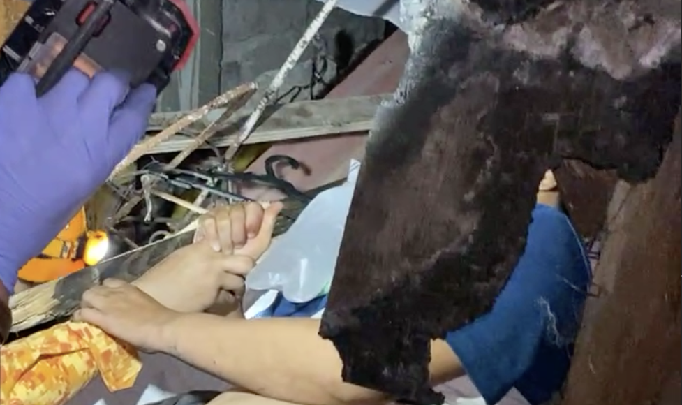 Lasing na babae nahulog mula sa terrace, natusok ng metal bar sa Talisay, Cebu