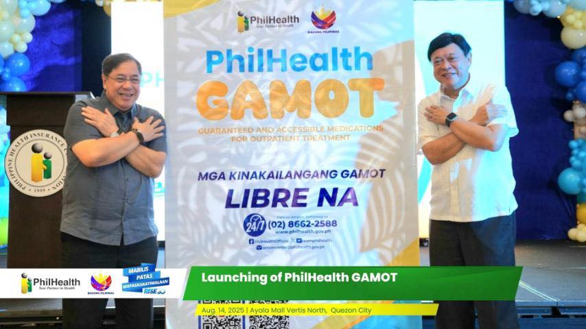 PhilHealth reminds members to use GAMOT benefit, unused funds expire yearly