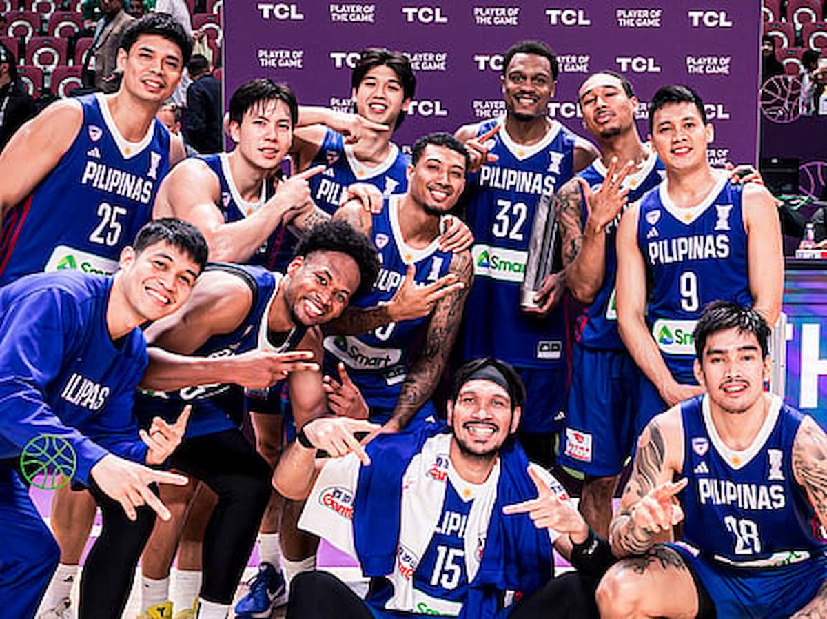 Gilas Pilipinas bumagsak sa FIBA World Ranking matapos ang kabiguan sa Asia Cup