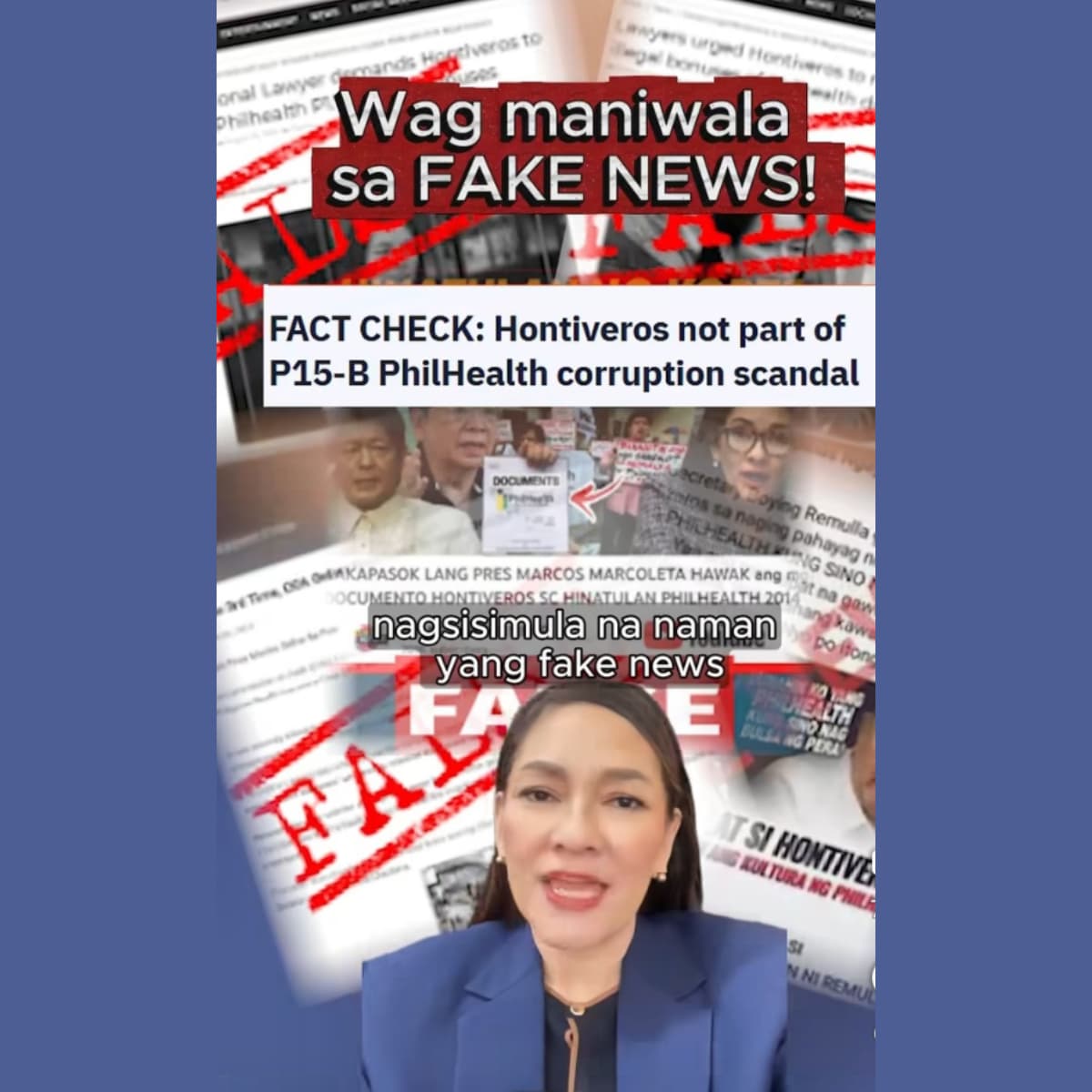 Hontiveros, itinanggi ang pagkakasangkot sa umano’y anomalya sa PhilHealth