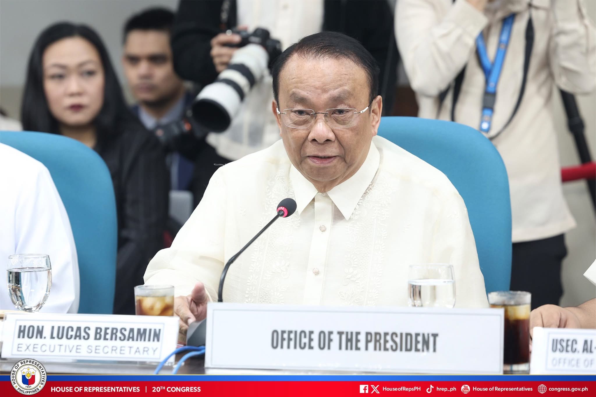 HRep, Sinimulan ang Pagbusisi sa 2026 Budget ng Office of the President