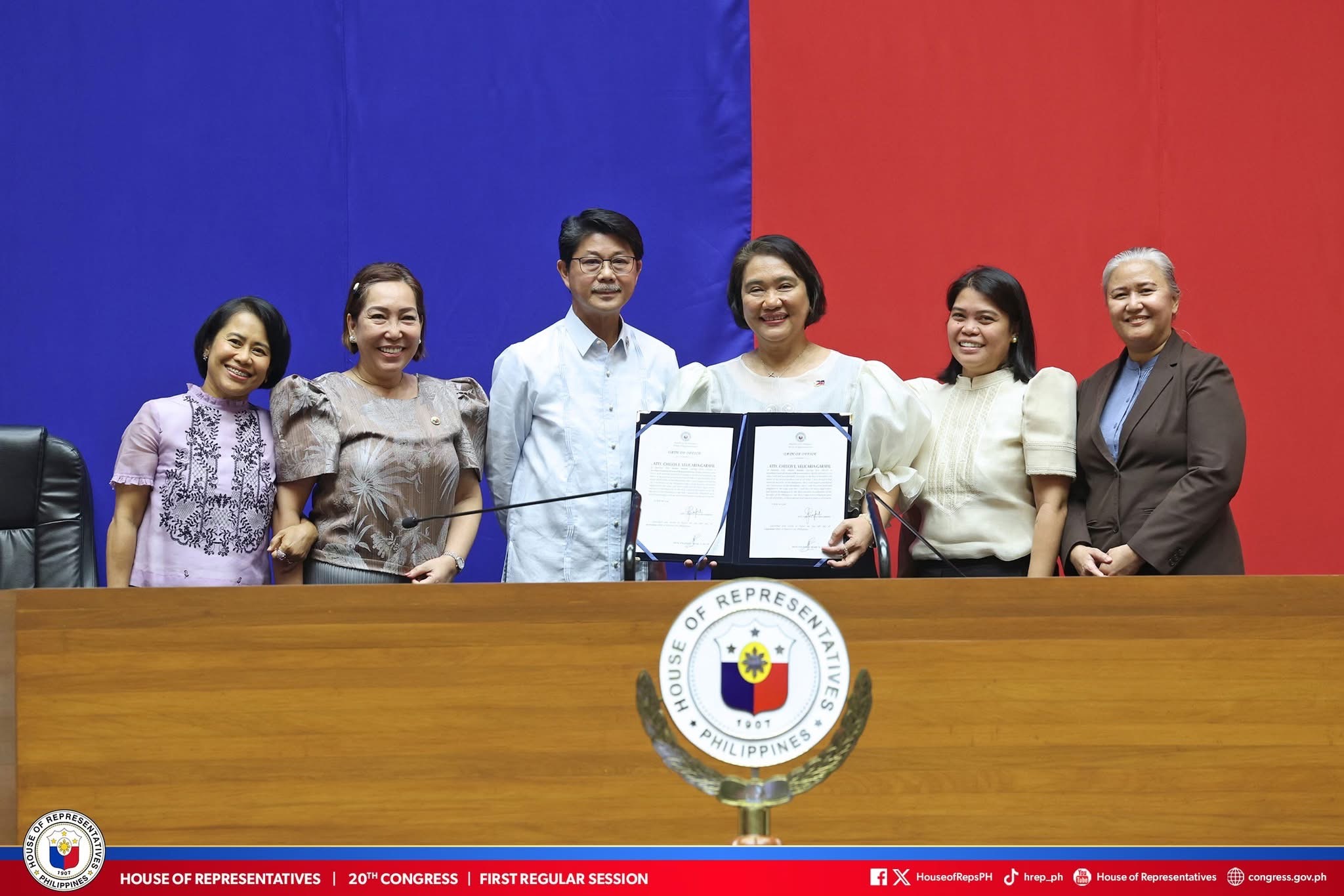 HRep, May Bagong Secretary General at Sergeant-at-Arms