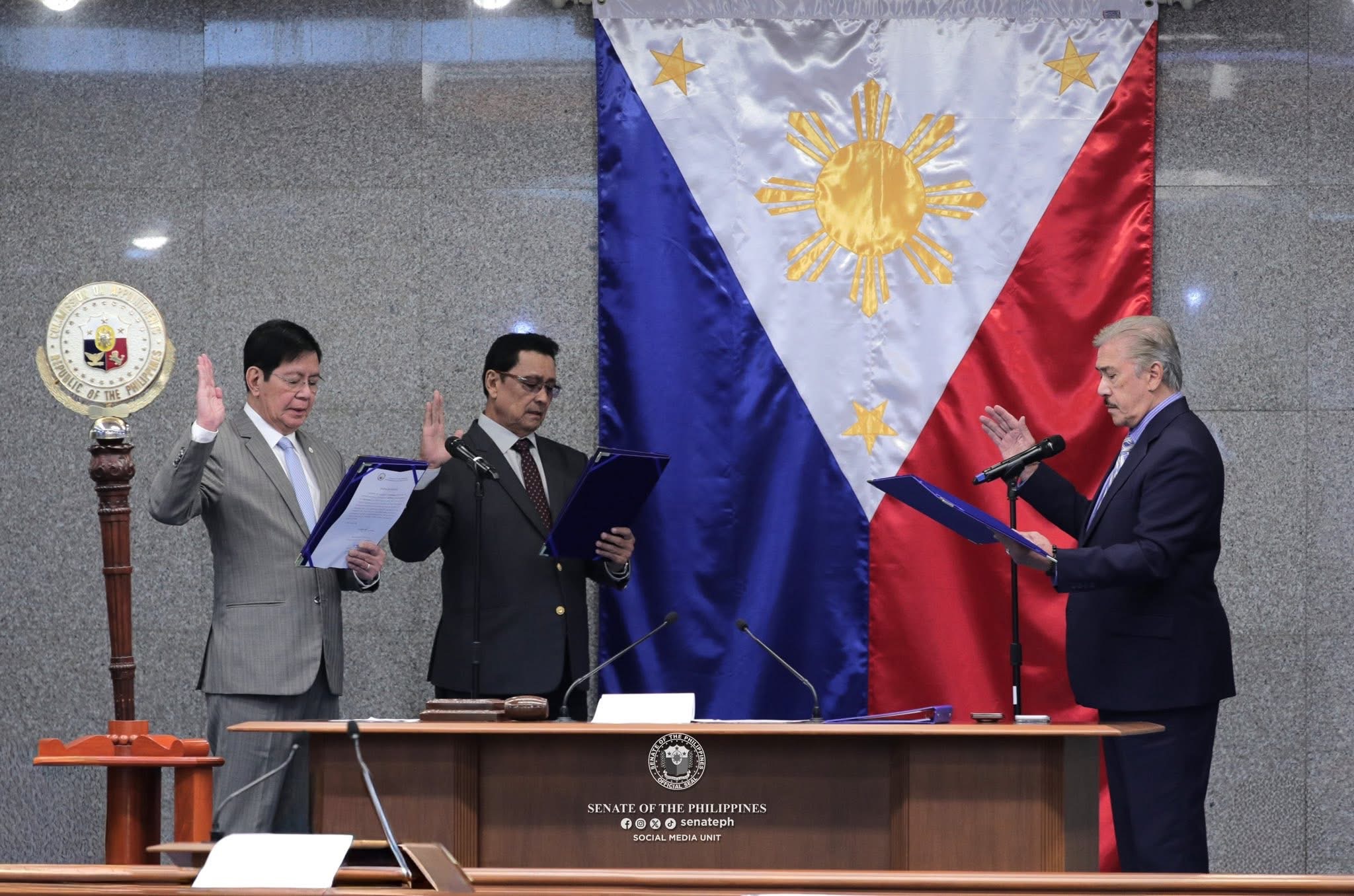 Senators, Nanumpa sa Kanilang Bagong Committee Chairmanship at Memmbership