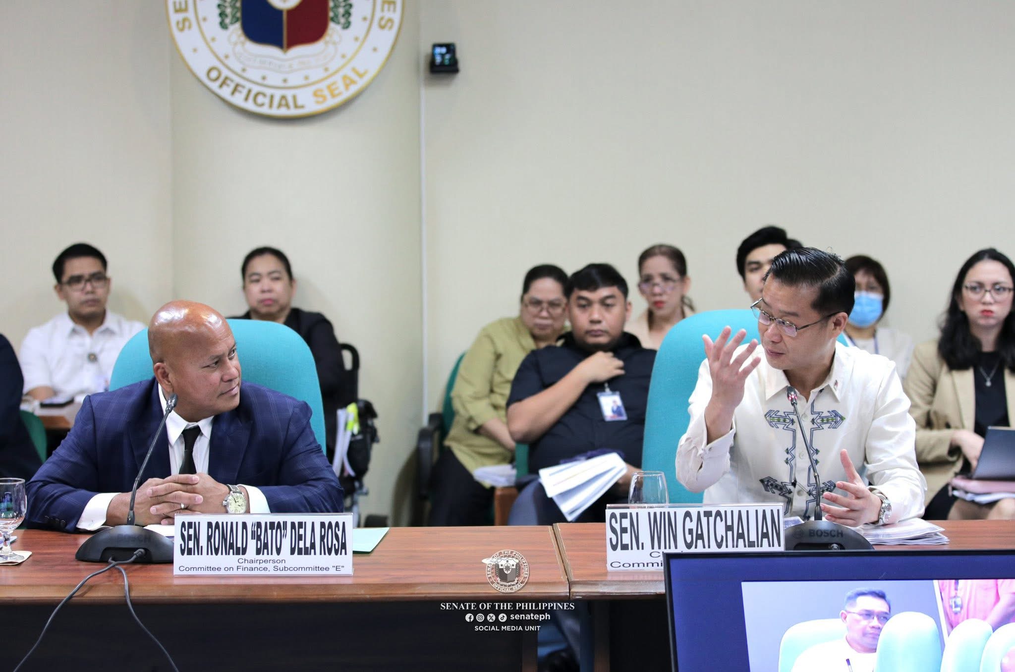Sen. Bato: Nanguna sa Pagbusisi sa Security at Anti-Drug Agencies Budget