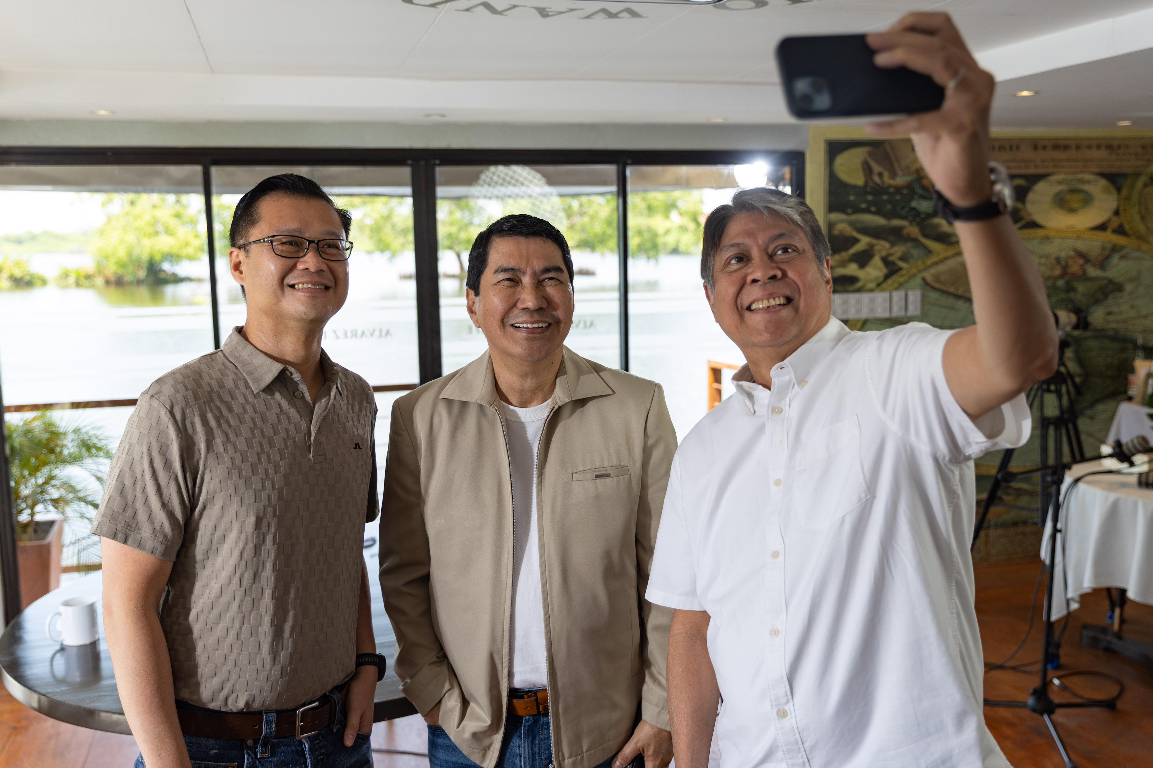 Kiko shares glimpse of upcoming podcast episode with Senators Erwin, Win