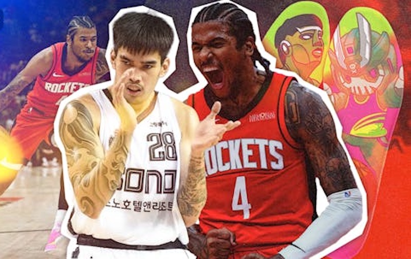 Jalen Green nagbigay pugay kay Kevin Quiambao sa Rockets' Filipino Heritage Night