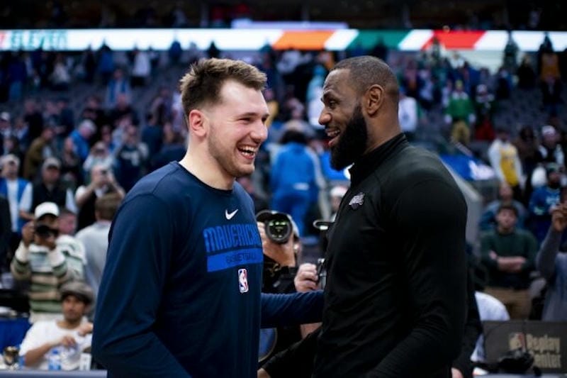 Namangha si LeBron James sa Galing ni Luka Doncic sa Laro Kontra Dallas