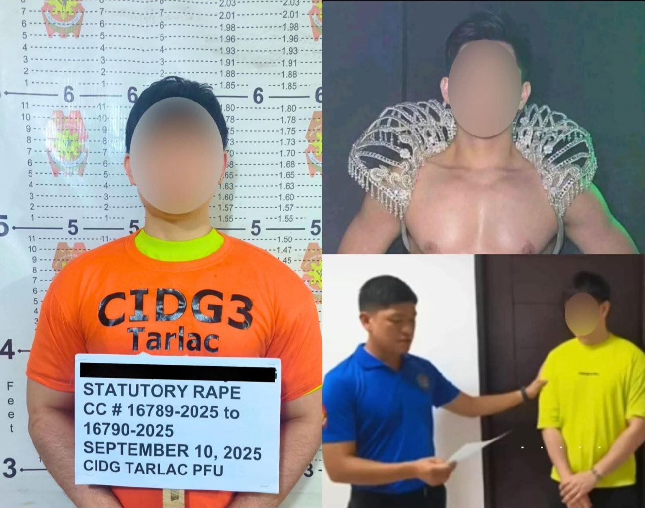 Modelo at adult film actor, arestado sa kasong pang-aabuso sa stepdaughter sa Tarlac