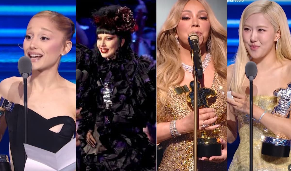 Lady Gaga, Rosé, Mariah Carey at iba pang bigating artista, wagi sa 2025 MTV Video Music Awards