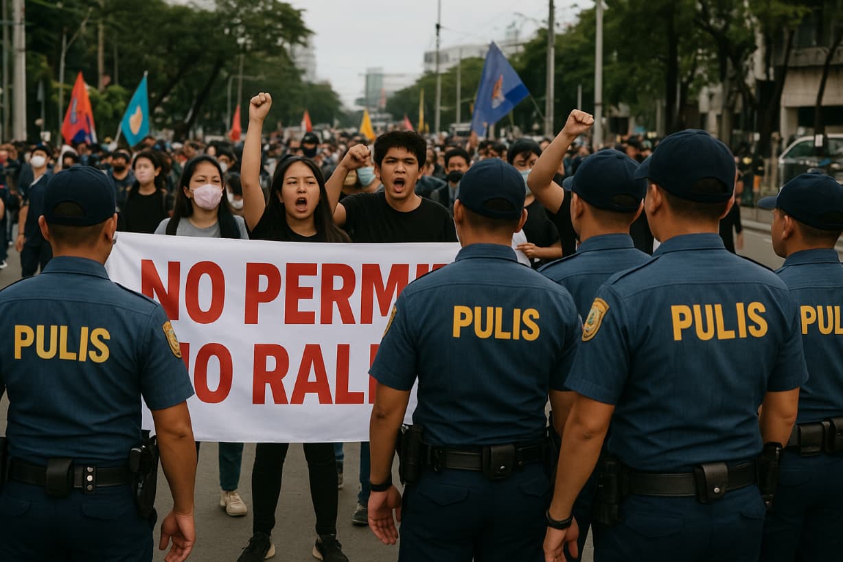 PNP, mahigpit na ipatutupad ang “No Permit, No Rally” — Nartatez
