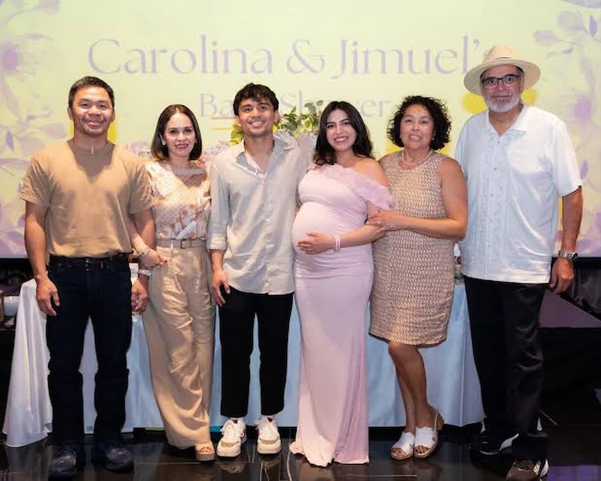 Jinkee at Manny Pacquiao, nagpa-baby shower para sa unang apo