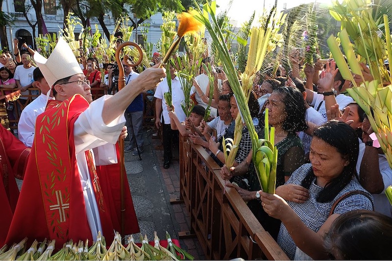 Simula na ng Semana Santa: Mga Pilipinong Katoliko nagdiwang ng Palm Sunday