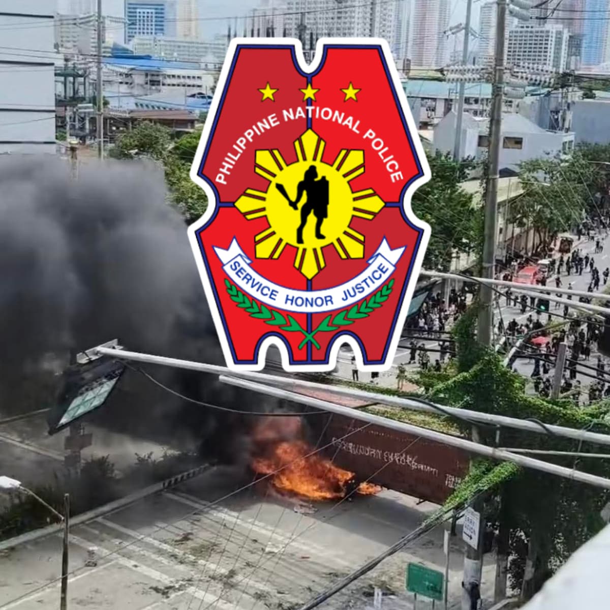 PNP, nanawagan ng katahimikan matapos ang tensyon sa kilos-protesta sa Maynila