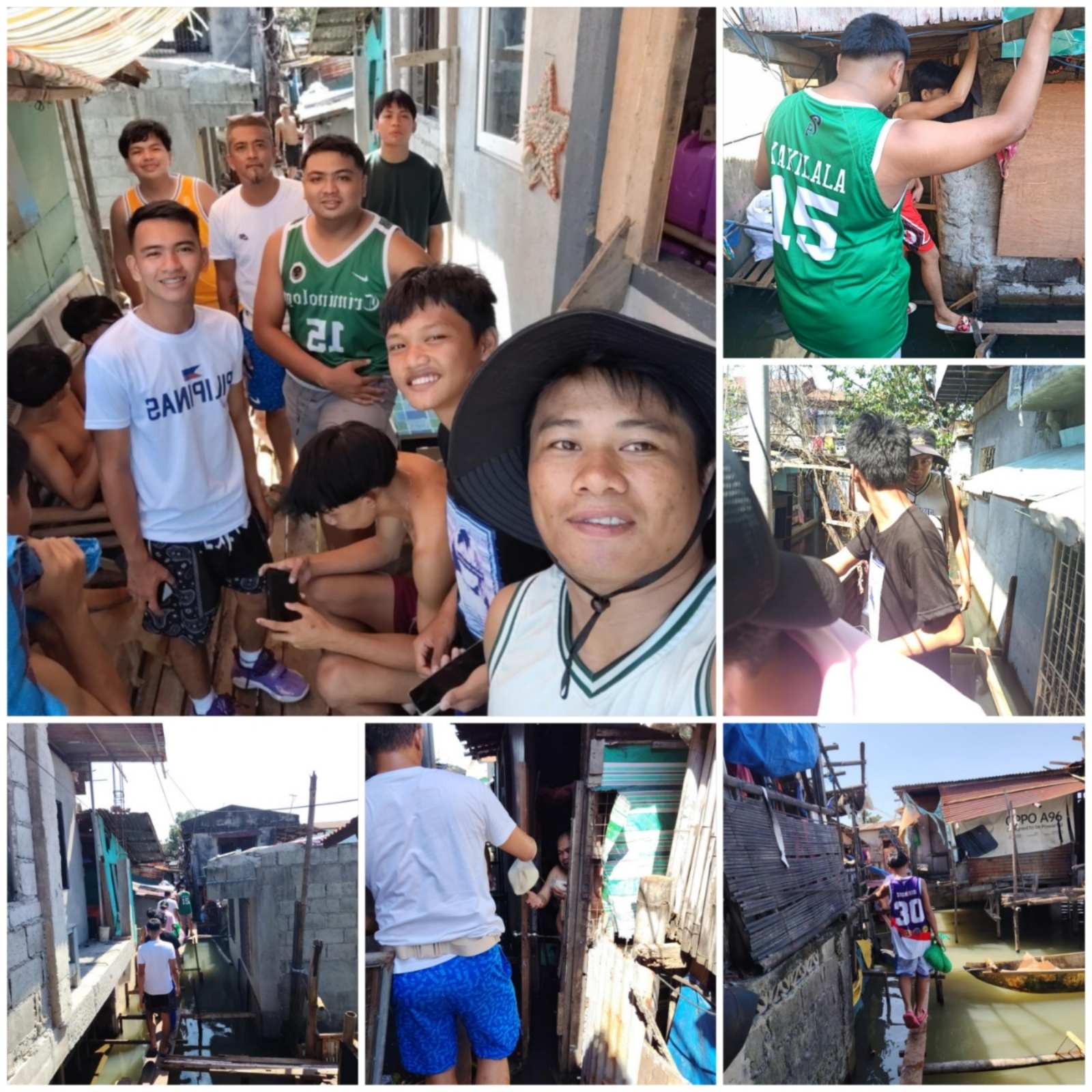 Kabataan ng SONA 4 Namahagi ng Bigas sa mga Biktima ng Patuloy na Baha sa Brgy. Malaban, Biñan