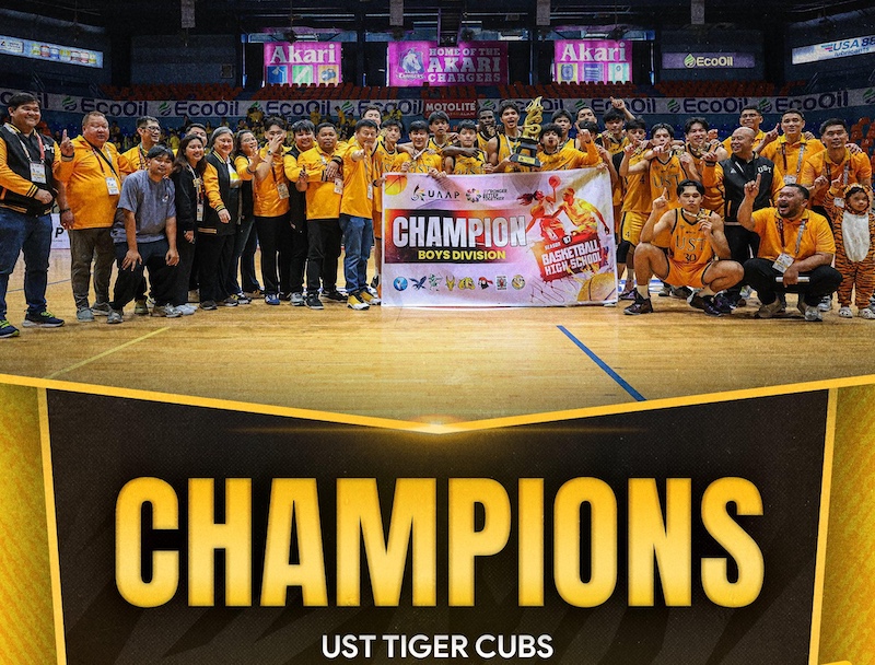 UST Tiger Cubs, kampyon ng UAAP Season 87, tinapos ang 24-taong title drought