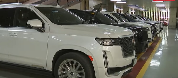 28 mamahaling sasakyan ng pamilya Discaya, hawak na ng BOC