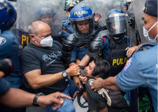 DILG: mga menor de edad, binayaran ng P3k para mag-riot sa Mendiola