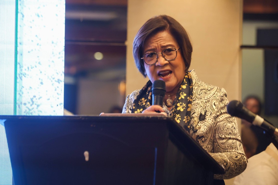 De Lima insists House hearings on Sara’s suspicious billions exempt from bank secrecy restrictions — so what’s she hiding?