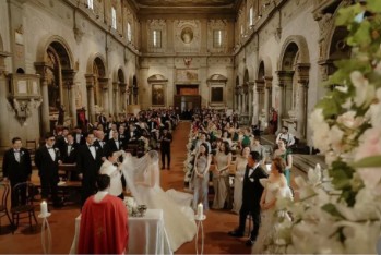 Anak ni ‘Cong-tractor’ Gardiola, bongga ang kasal sa Tuscany