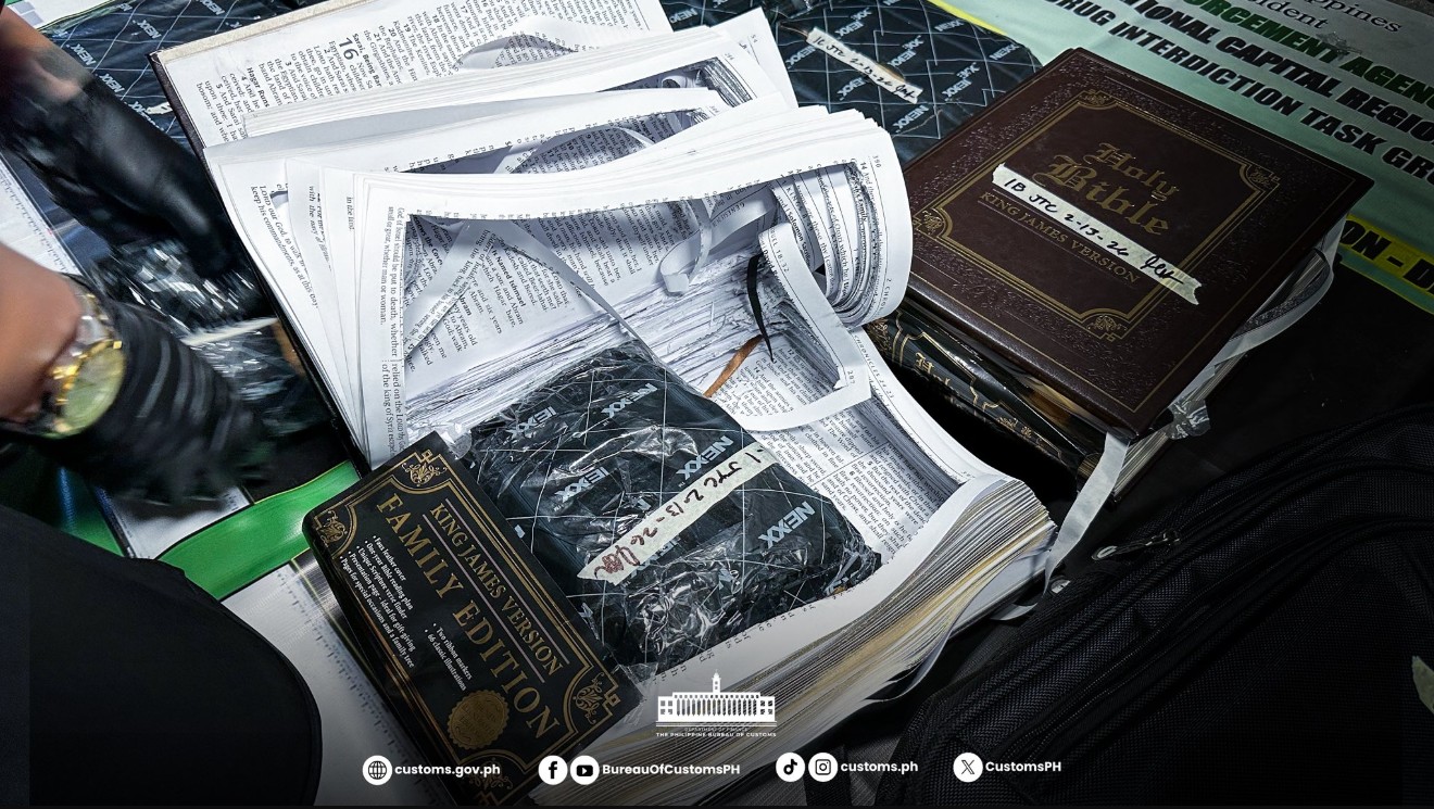 Bibles stuffed with shabu — German nabbed at NAIA with ₱55M stash