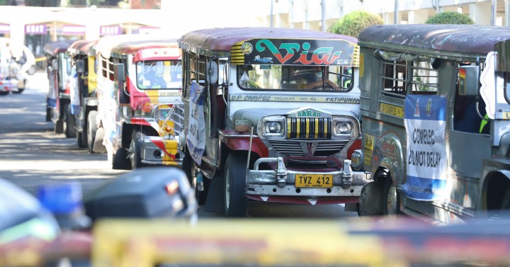 Jeepney drivers push for P15 minimum fare to survive oil surge