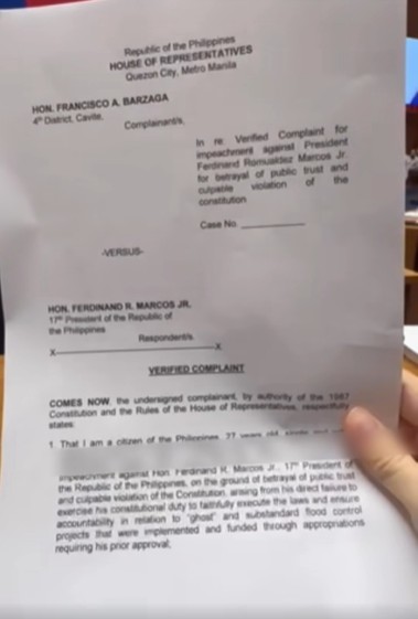 ‘Bye-bye, Marcos!’ Kiko Barzaga, maghahain ng impeachment complaint laban kay PBBM