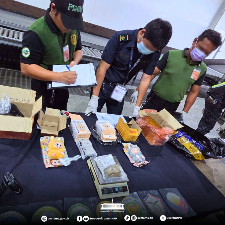 P807k halaga ng ‘kush’ na isinilid sa Labubu dolls, nasabat ng BOC