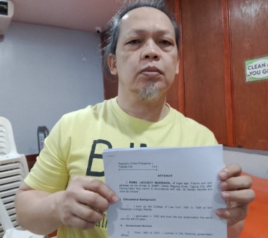 Madriaga says no to billion-peso silence deal over VP Sara campaign financiers