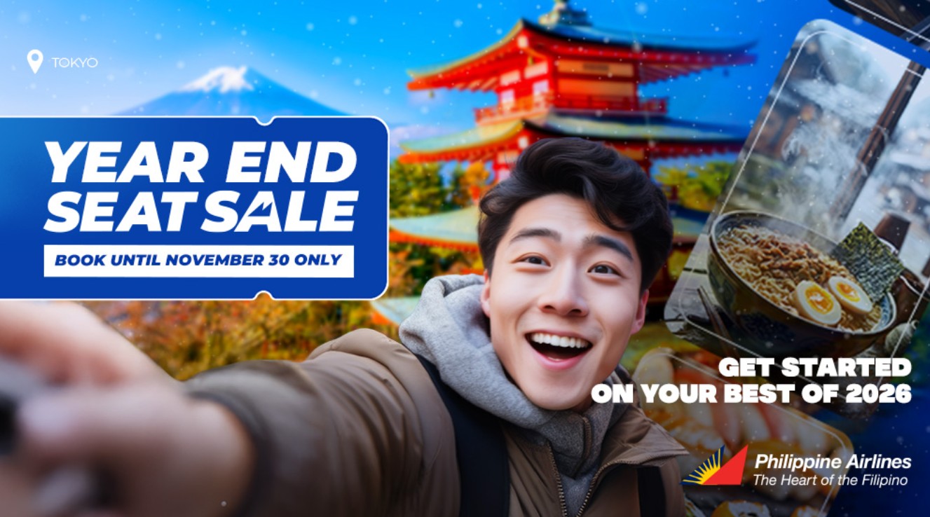 2025 year-end seat sale ng PAL, simula na!