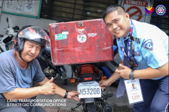LTO, magpapamahagi ng mga plaka para sa motorsiklo bukas sa SM North Edsa