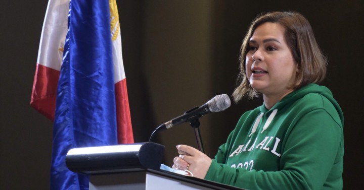 Sara Duterte: ‘pointless’ ang panawagang magbitiw si Marcos, dapat mag-drug test siya