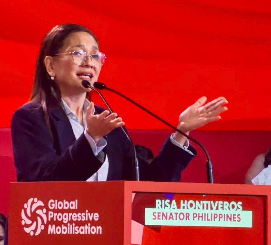 Sen. Risa takes the global stage in Barcelona — and calls out every leader who thinks they're untouchable
