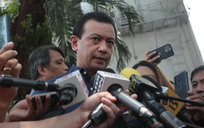 Trillanes, magsasampa ng plunder case vs Bong Go kaugnay ng P7B kontrata